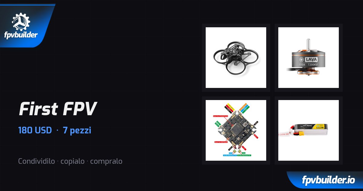 First FPV · FPVBuilder