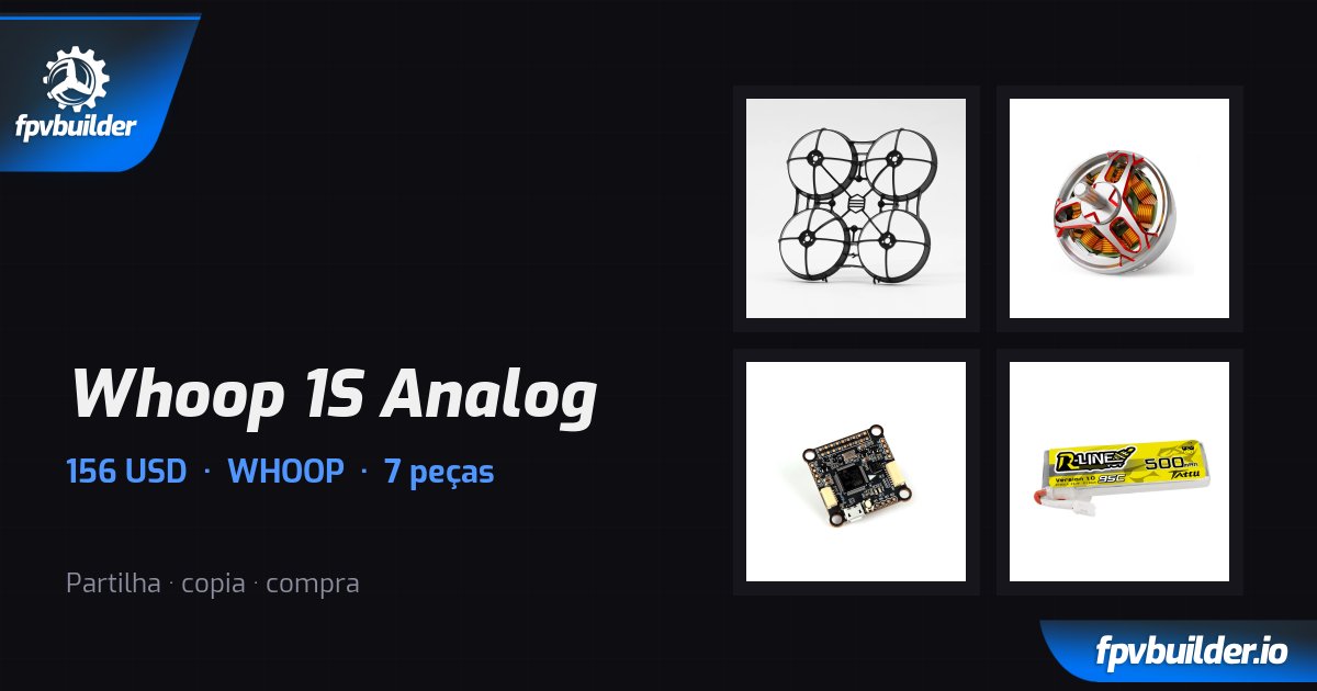 Whoop 1S Analog — FPVBuilder
